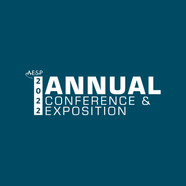 The logo from AESP 2022 Annual Conference