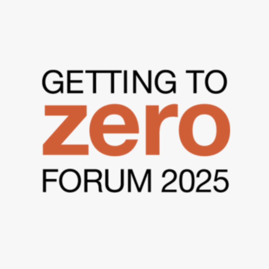 The logo from Getting to Zero Forum 