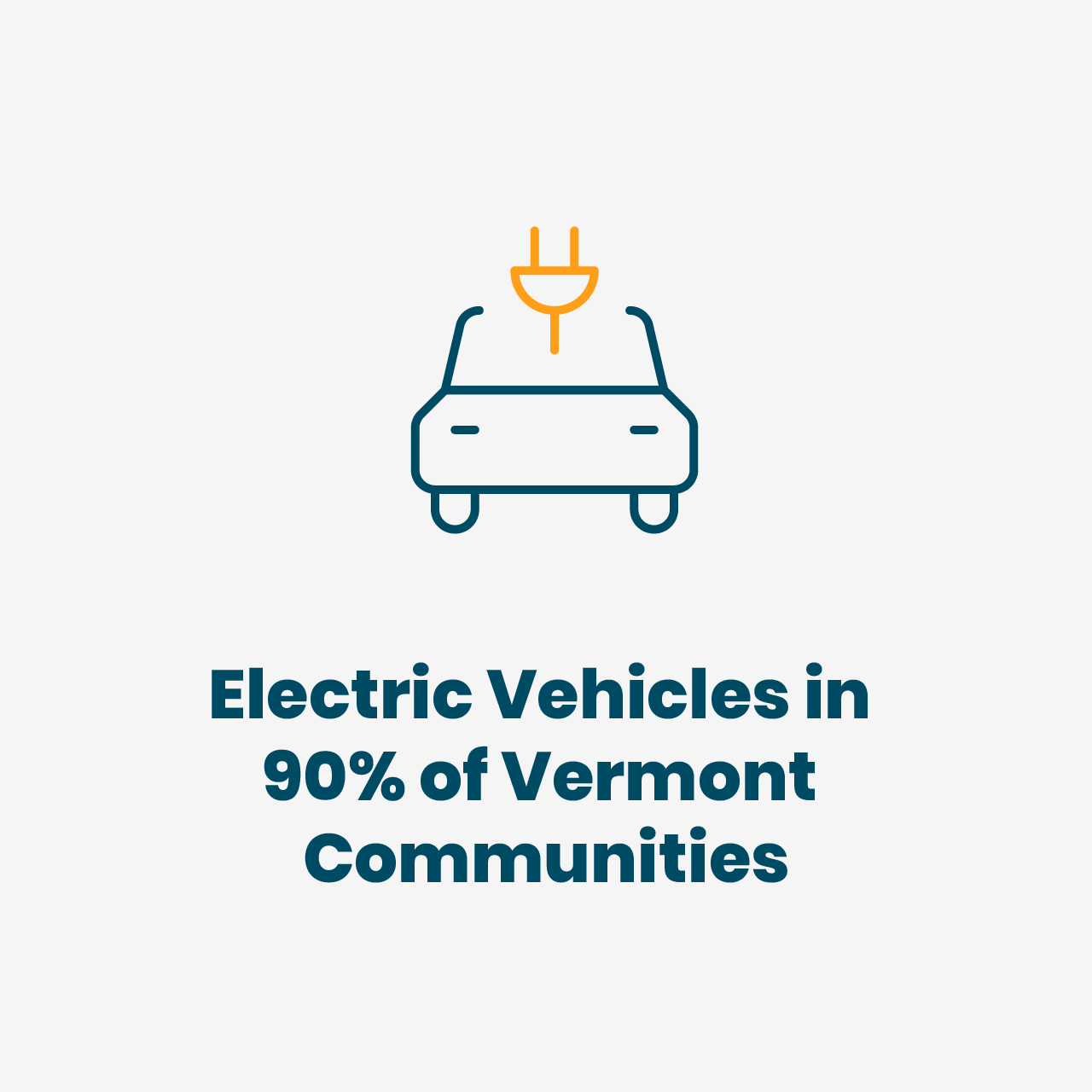 icon of an electric car