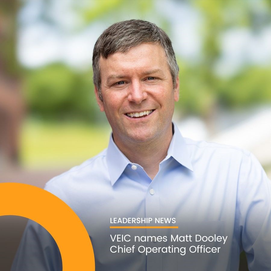 VEIC announces Matt Dooley as the nonprofit’s Chief Operating Officer  