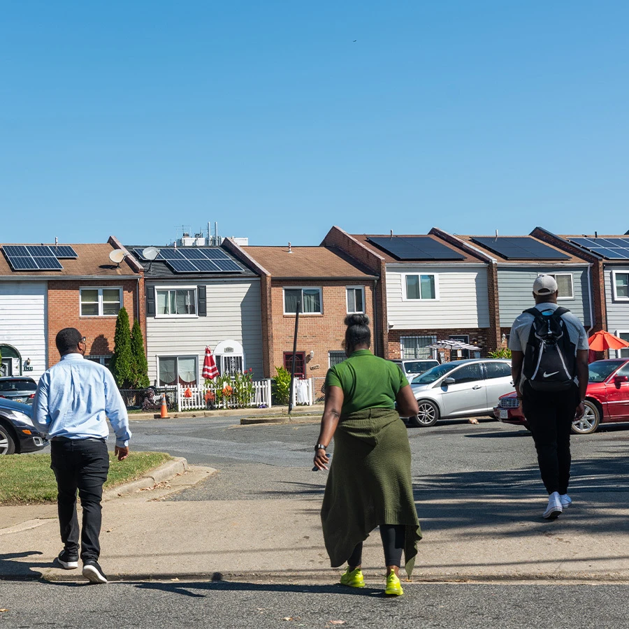 A photo of the Electrifying income-qualified households through pilot programs project