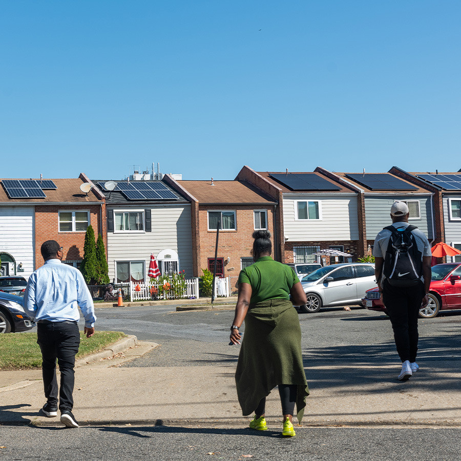 A photo of the Electrifying income-qualified households through pilot programs project